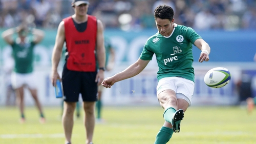 Joey Carbery starts at outhalf for Ireland