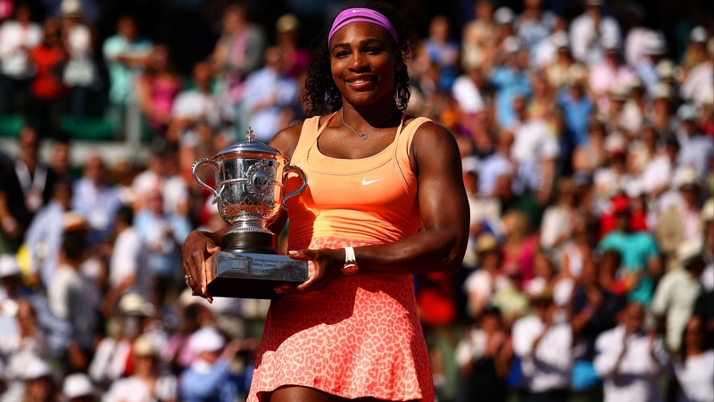 Serena Williams fired down 11 aces against Lucie Safarova