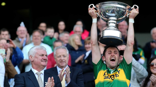 Kerry's John Griffin lifts The Christy Ring Cup