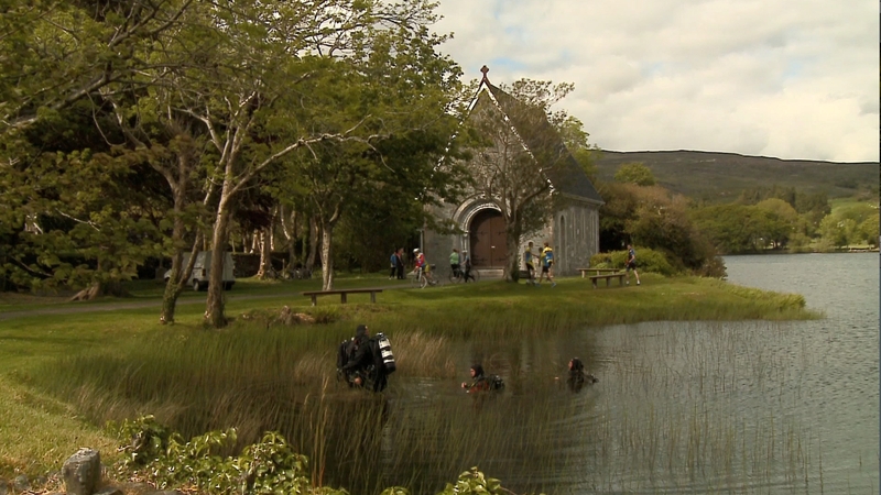 It is believed the altar may have been taken up to four weeks ago