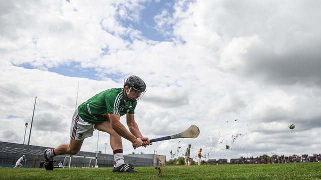 Westmeath’s Liam Varley knifes a sideline cut in the county's loss to Wexford in the Leinster SHC