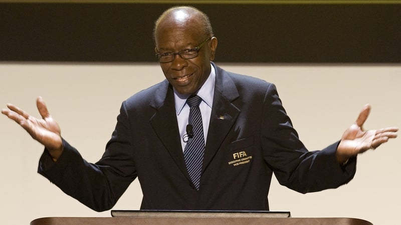 Former FIFA vice-president Jack Warner