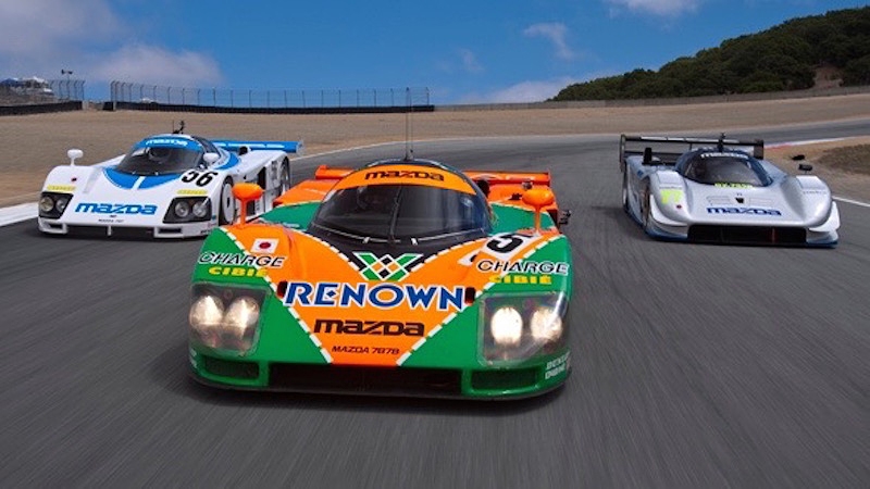 The Japanese company will pay homage to that convention-defying spirit with an unparalleled line-up of rotary powered competition cars, including the 1991 Le Mans winning 787B