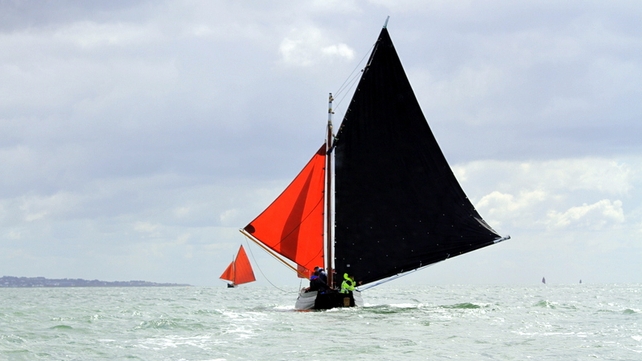 A boat in Galway Bay, Co Galway (Pic: Bartley Fannin)
