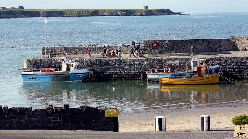 A view of the harbour in Rush, Co Dublin (Pic: Bernard Gillespie)