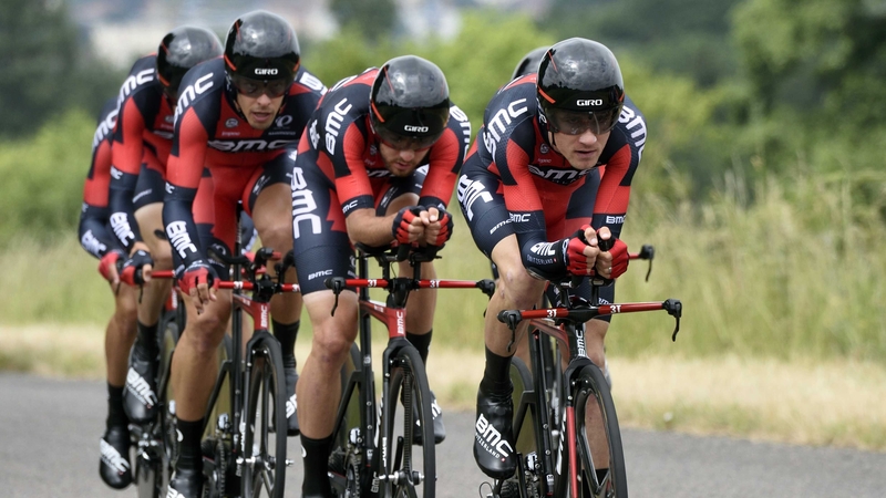 BMC Racing's time-trial prowess was seen to good effect on stage three of the Criterium du Dauphine