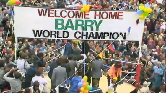 Belfast welcomes Barry McGuigan