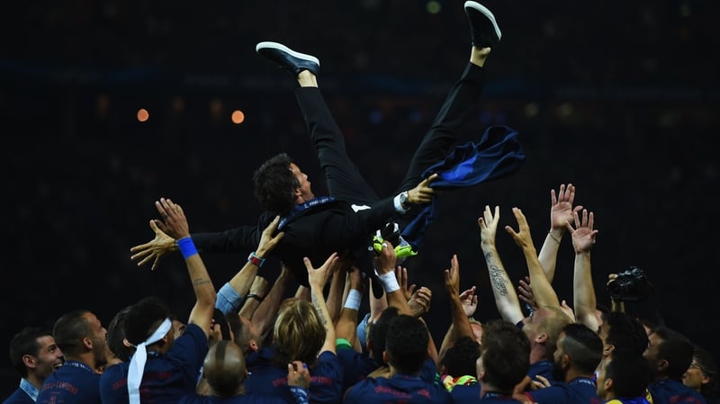 Luis Enrique is sticking with Barcelona