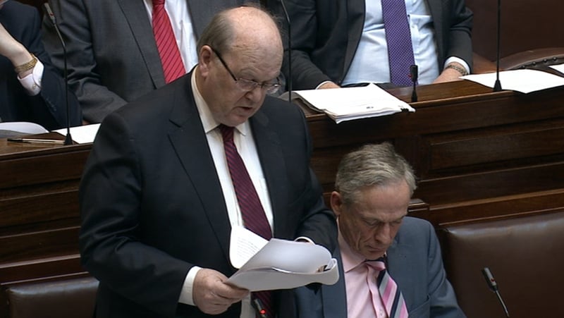 The Dáil has heard the Commission of Inquiry will include claims raised by Pearse Doherty