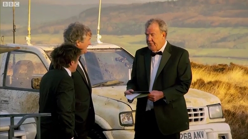 Richard Hammond, James May, and Jeremy Clarkson