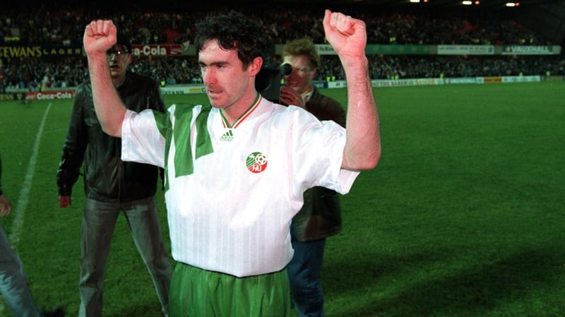 Alan McLoughlin helped the Republic of Ireland reach the World Cup in 1994