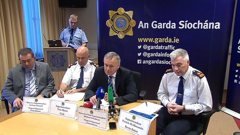 Searches targeting heroin supply networks were carried out at 50 homes