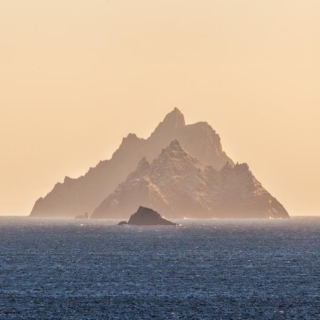 A view of Skellig Michael, Little Skellig and Lemon Rock, off the coast of Co Kerry (Pic: John Finn)