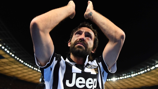 #pirloisnotimpressed - Juventus star Andrea Pirlo cuts a forlorn figure after the Champions League final