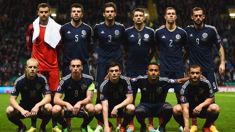 Scotland lie third in the Group D table