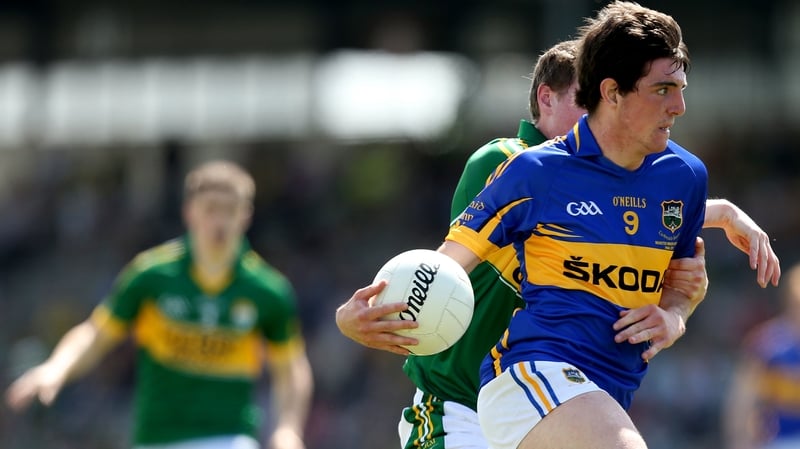 Colin O'Riordan in action for Tipperary's footballers this summer