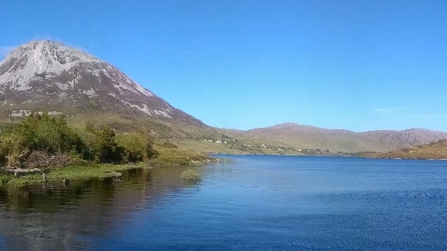A view of Errigal Mountain from Dunlewey Lake, Co Donegal (Pic: Maria Cannon)