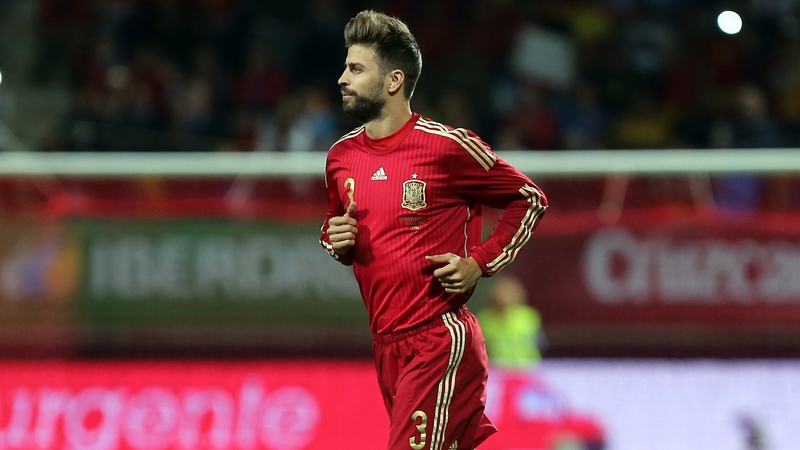 Gerard Pique came in for some harsh treatment for Spain fans