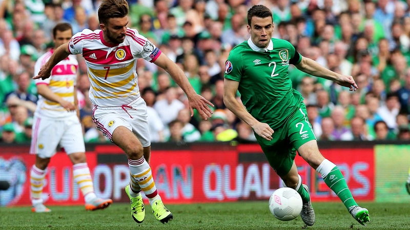Seamus Coleman's recovery from a hamstring injury continues apace