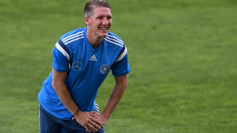 Germany's midfielder Bastian Schweinsteiger