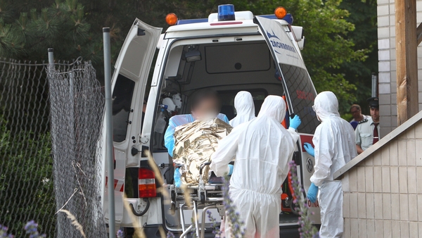 A man thought to have contracted MERS was hospitalised in the Slovak capital Bratislava yesterday