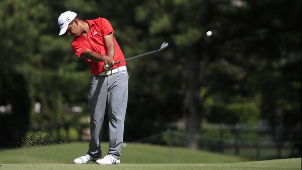 Fabian Gomez (pictured) and Greg Owen are both bidding for maiden wins on the PGA Tour
