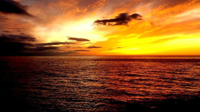 The sun rising in Co Wicklow (Pic: Brian Keeley)