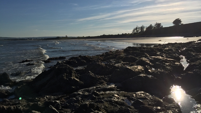 The view from Clonea Strand, Co Waterford (Pic: Mark Diffily)