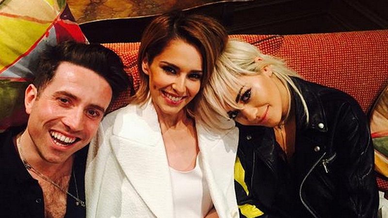 All smiles now... Picture copyright: ITV