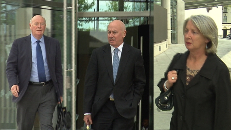 Bernard Daly, Tiarnan O'Mahoney and Aoife Maguire were found guilty on all counts