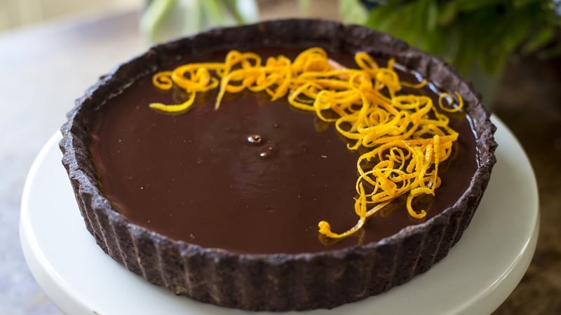 Donal's Chocolate Orange Tart
