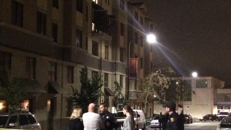 It is believed a 21st birthday party was taking place when the balcony collapsed (Pic: @taramoriarty1)