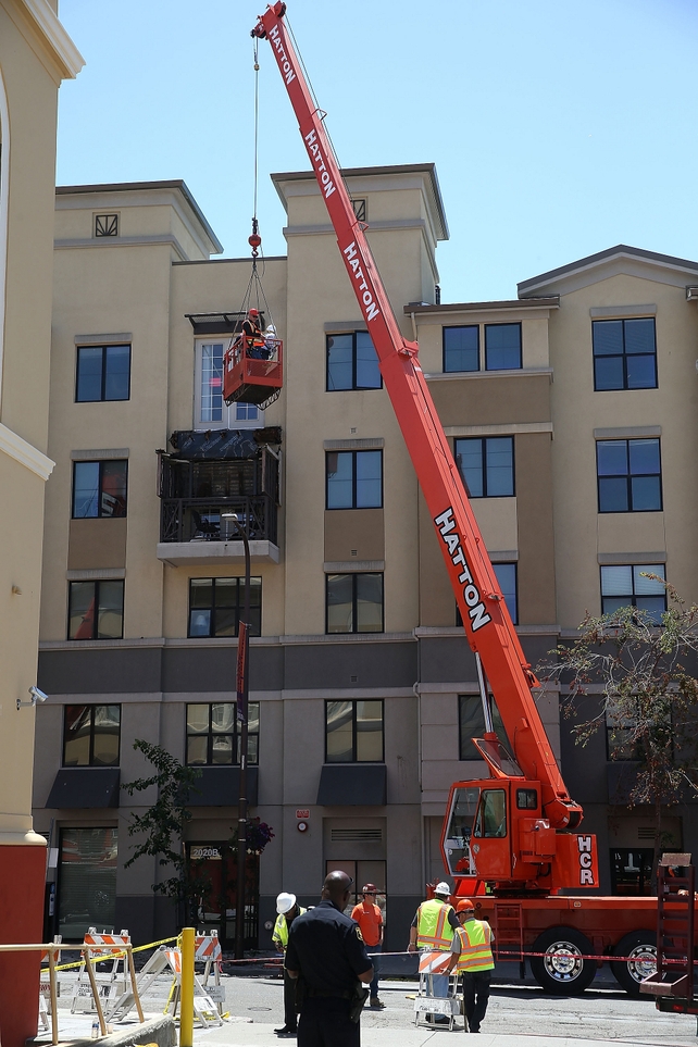 Authorities said a structural survey would be undertaken to find out the reason for the collapse