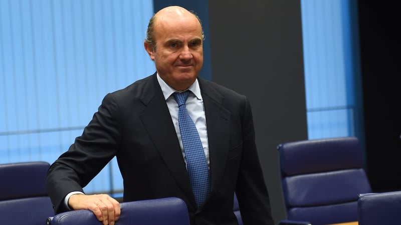 Luis de Guindos warns against rising debt levels on the continent, where contagion from a struggling Italy 'remains a possibility'