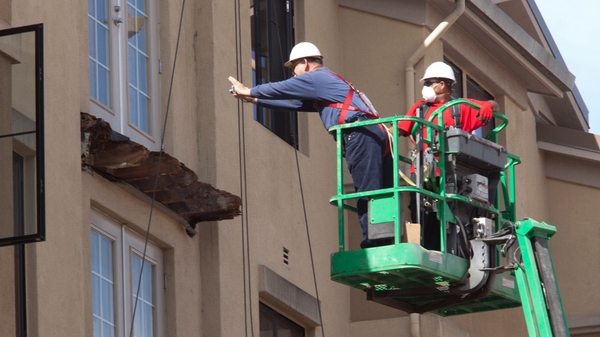 Testing of the building will involve erecting scaffolding and is likely to last several days