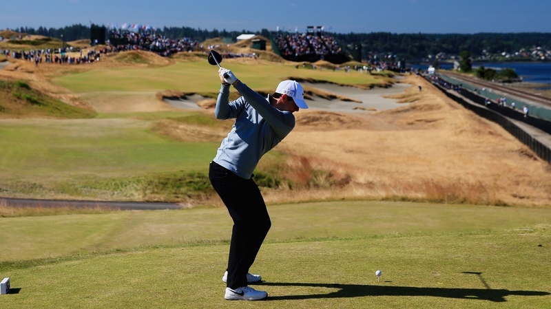 Rory McIlroy will tee up alongside this year's major winners on Thursday