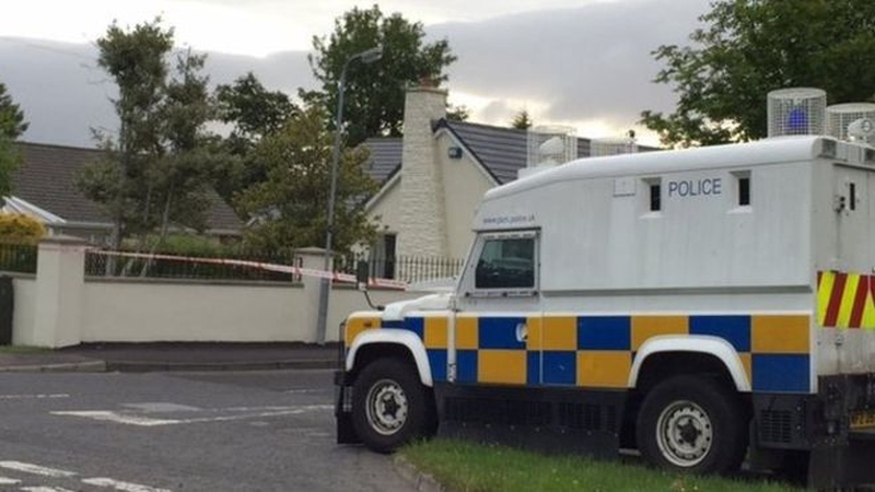 The device was found under a car in the Eglinton area of Co Derry