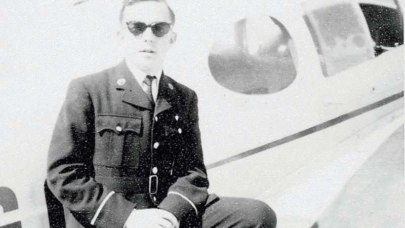 Aer Lingus ground staff days - A young Tony Ryan