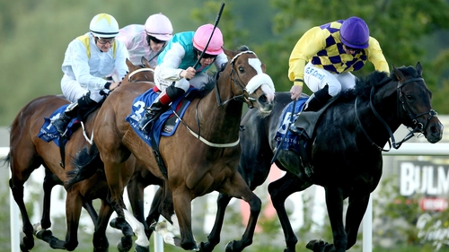 Gary Carroll on board Convergence (yellow) edges out Leigh Roche on board Tested (Green & Pink)