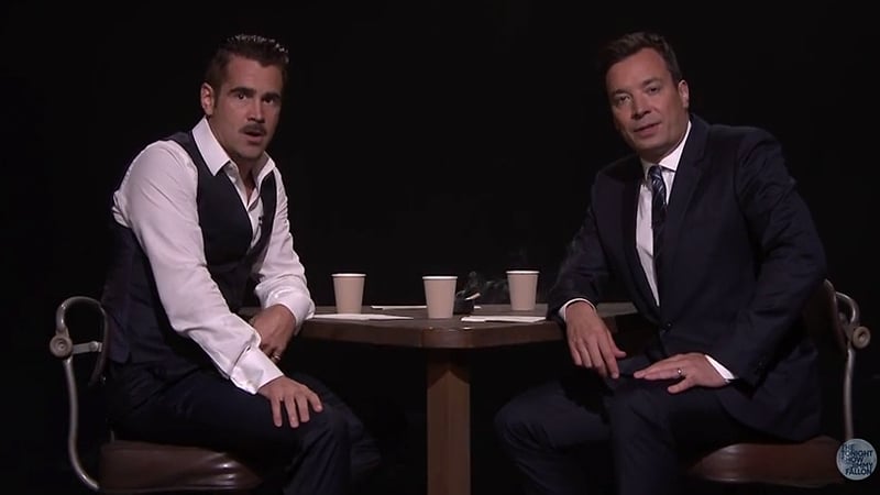 Farrell and Fallon - Grilled each other