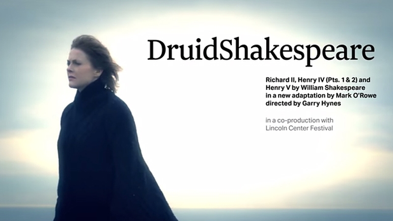 Wildfire Films is making a documentary about DruidShakespeare, which is due to air on RTÉ Television in the Autumn