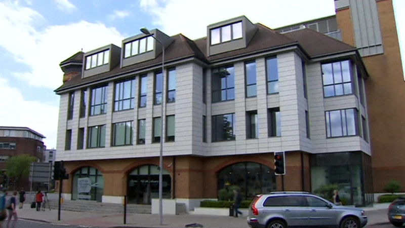 The body was found on the roof of a building in Richmond, London