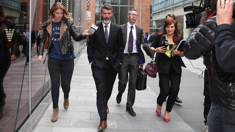 Keane was cleared of causing harassment, alarm or distress