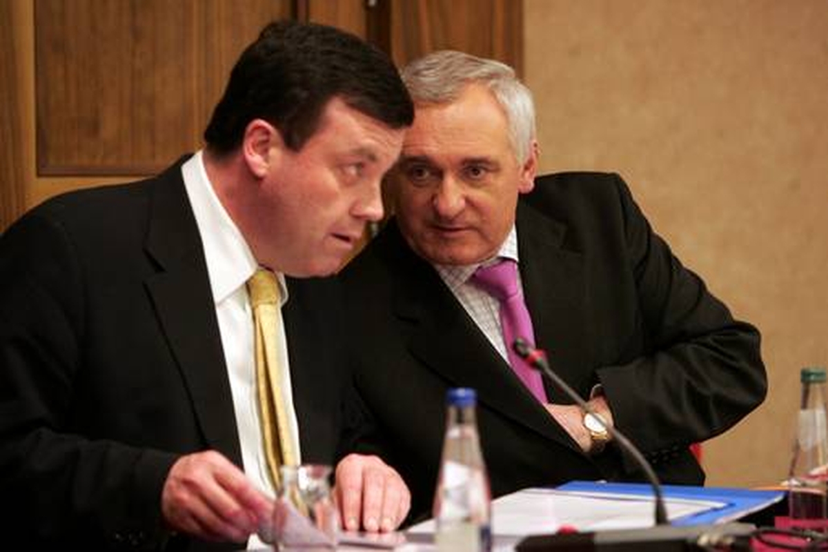 Berti Ahern about Brian Lenihan
