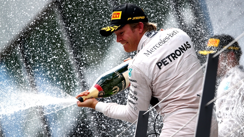 Nico Rosberg has closed the gap on his team-mate Lewis Hamilton to ten points