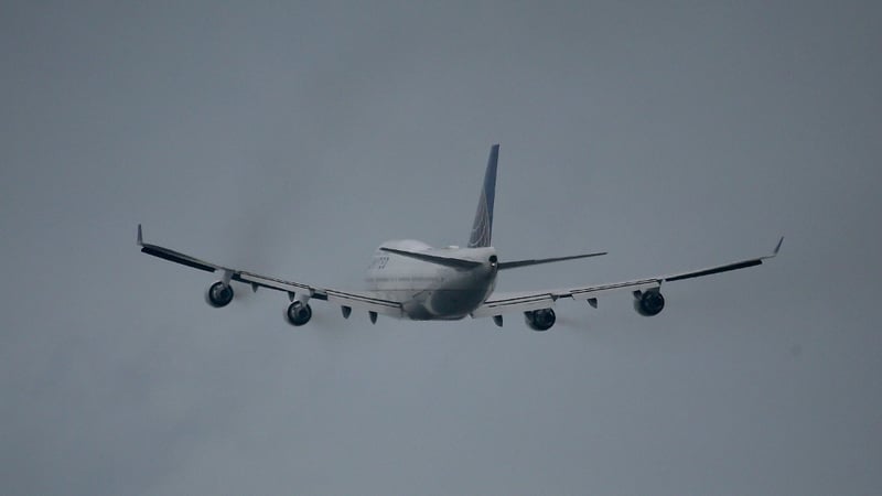 The United Airlines plane was en route from Rome to Chicago when the captain made the decision to divert to Belfast
