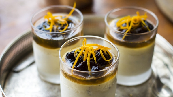 Barmbrack Parfit with Whiskey Prunes