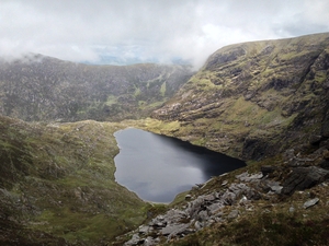 A view of Lough Erhogh from Mangerton Mountain, Co Kerry (Pic: Daniel Hastings)