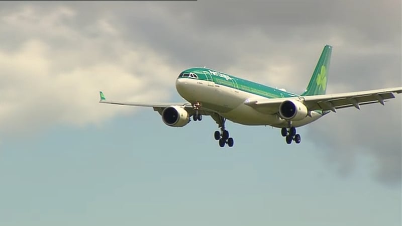 The flight was on its way to New York's JFK airport