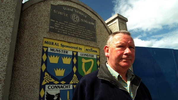 The late Jimmy Doyle pictured outside Semple Stadium - RIP
